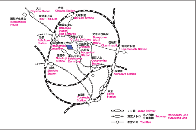 Access Route Map